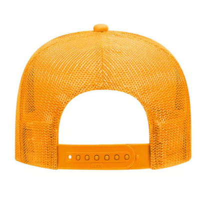 SLIME & SPARKLE ORANGE TRUCKER HAT